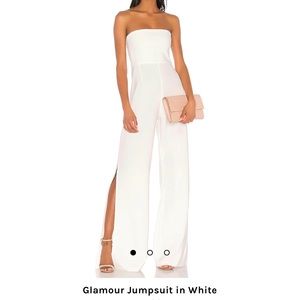 White jumpsuit, size small, worn once,